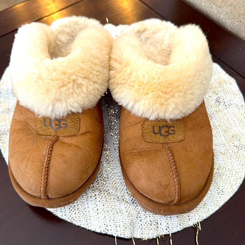 UGG coquette sheepskin slippers
